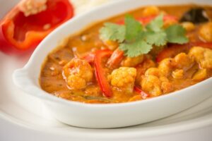 C18964 - Keralan Cauliflower Red Pepper Curry. Available from MKG Foods, your foodservice partner.