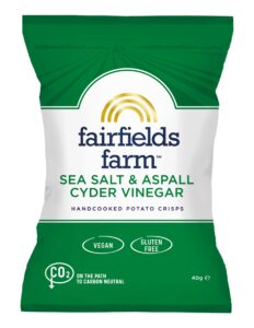 A8657 - Sea Salt & Aspall Cyder Vinegar Farmfield Farm crisps. Available from MKG Foods, your foodservice partner in the Midlands.